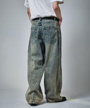 將圖片載入圖庫檢視器 預訂 FREAK&#39;S STORE
MR HEARTS
VINTAGE WASH CURVE LINE DENIM [限定展開]

