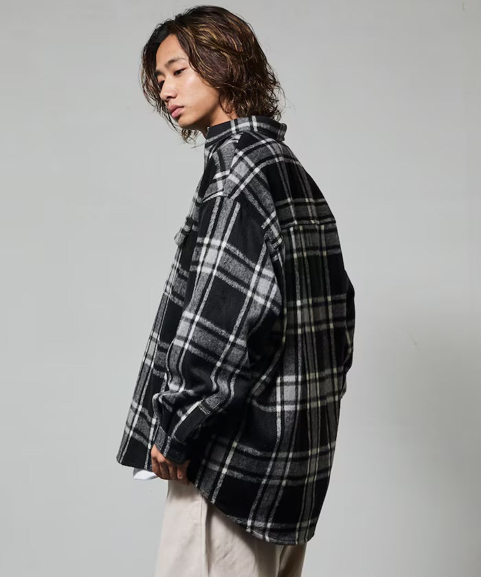 FREAK‘S STORE
Relax Fit Heavy Flannel Check Shirt