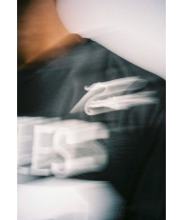 Beams【別注】NEEDLES / FOOTBALL T-SHIRT