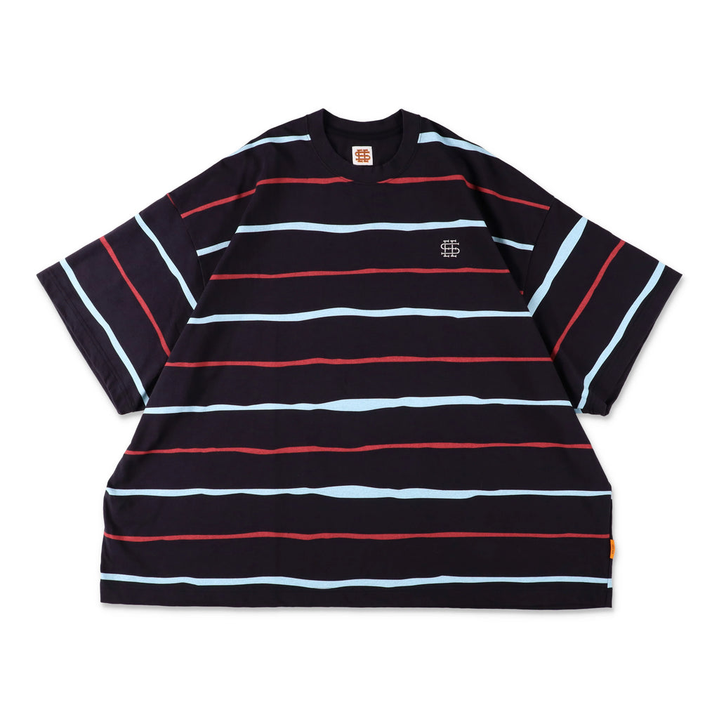 SEE SEE SUPER BIG BORDER SS FLAT TEE