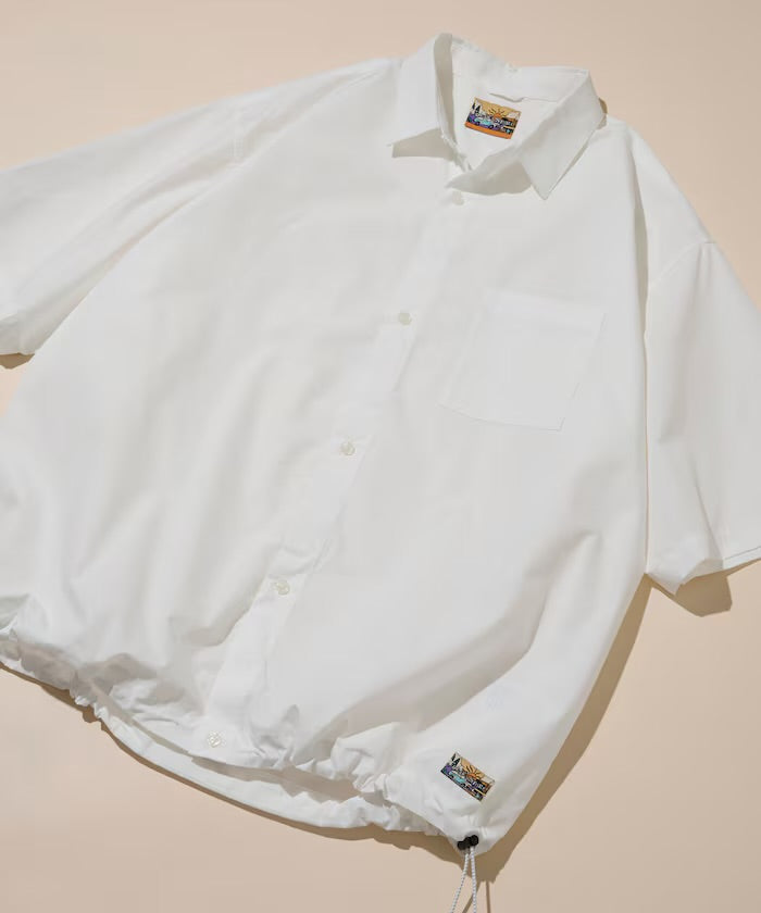 【FREAK'S STORE for BEACH & FES】 Typewriter Spindle Regular Collar S/S Shirt