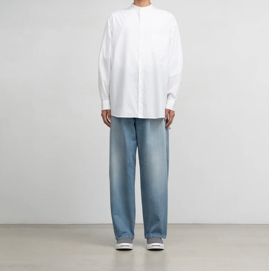 Graphpaper Selvage Denim Two Tuck Tapered Pants -LIGHT FADE-