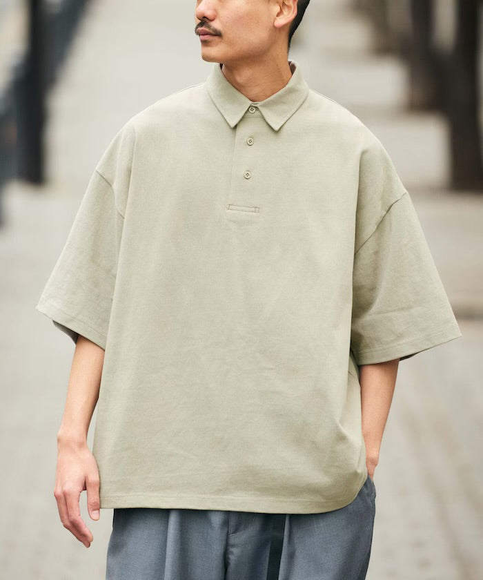 FREAK'S STORE
9oz Heavyweight Big Silhouette Heavyweight Polo Shirt/Oversized Polo