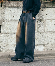 將圖片載入圖庫檢視器 RED KAP
別注 SMU PT-38 2TUCK BAGGY WIDE DENIM PANTS
