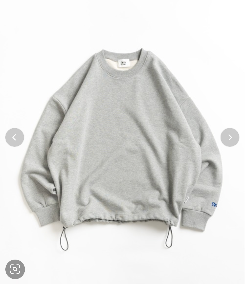 24AW WETTEMPT / Heavy Weight Draw Cord Sweat