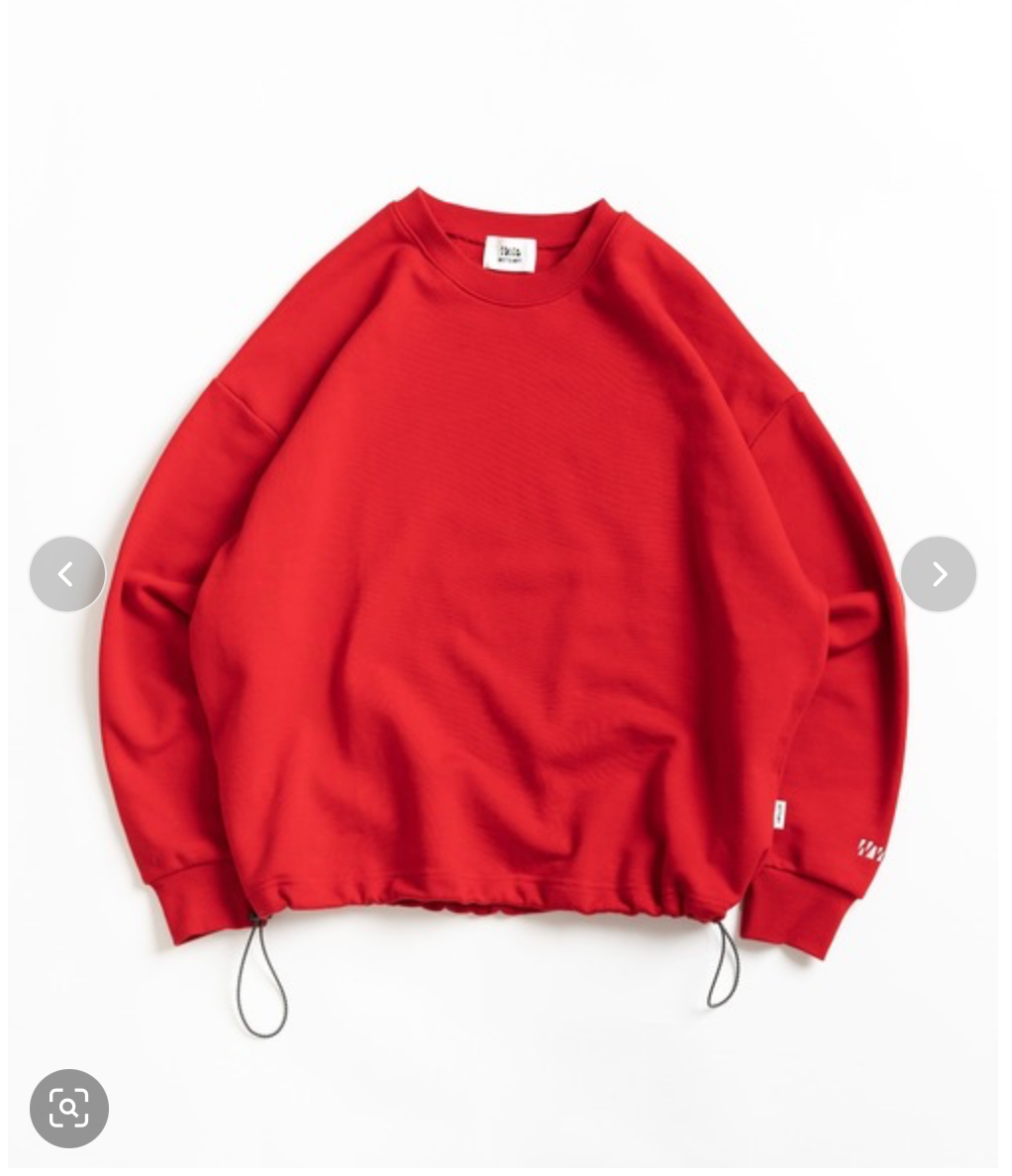 24AW WETTEMPT / Heavy Weight Draw Cord Sweat