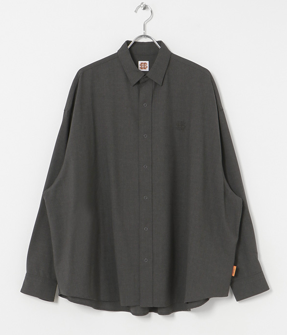 京都限定SEE SEE WOOL SNAP SHIRTS [ BSM47-24FW-SH01 ]