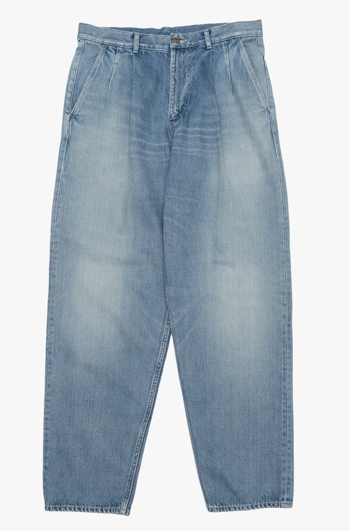 Graphpaper / "Selvage Denim Two Tuck Tapered Pants - LIGHT FADE/DARK FADE"不參加優惠