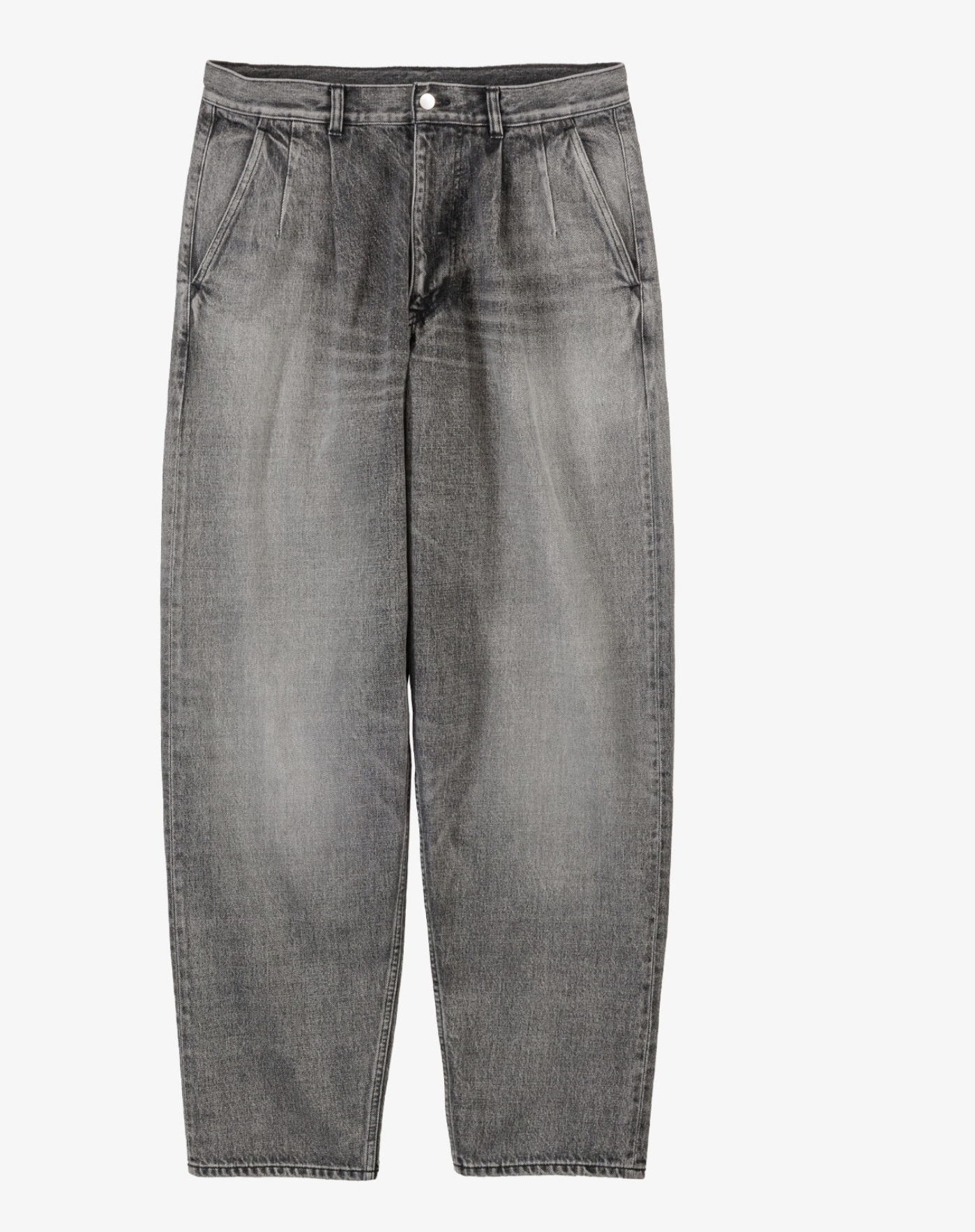 Graphpaper / "Selvage Denim Two Tuck Tapered Pants - LIGHT FADE/DARK FADE"不參加優惠