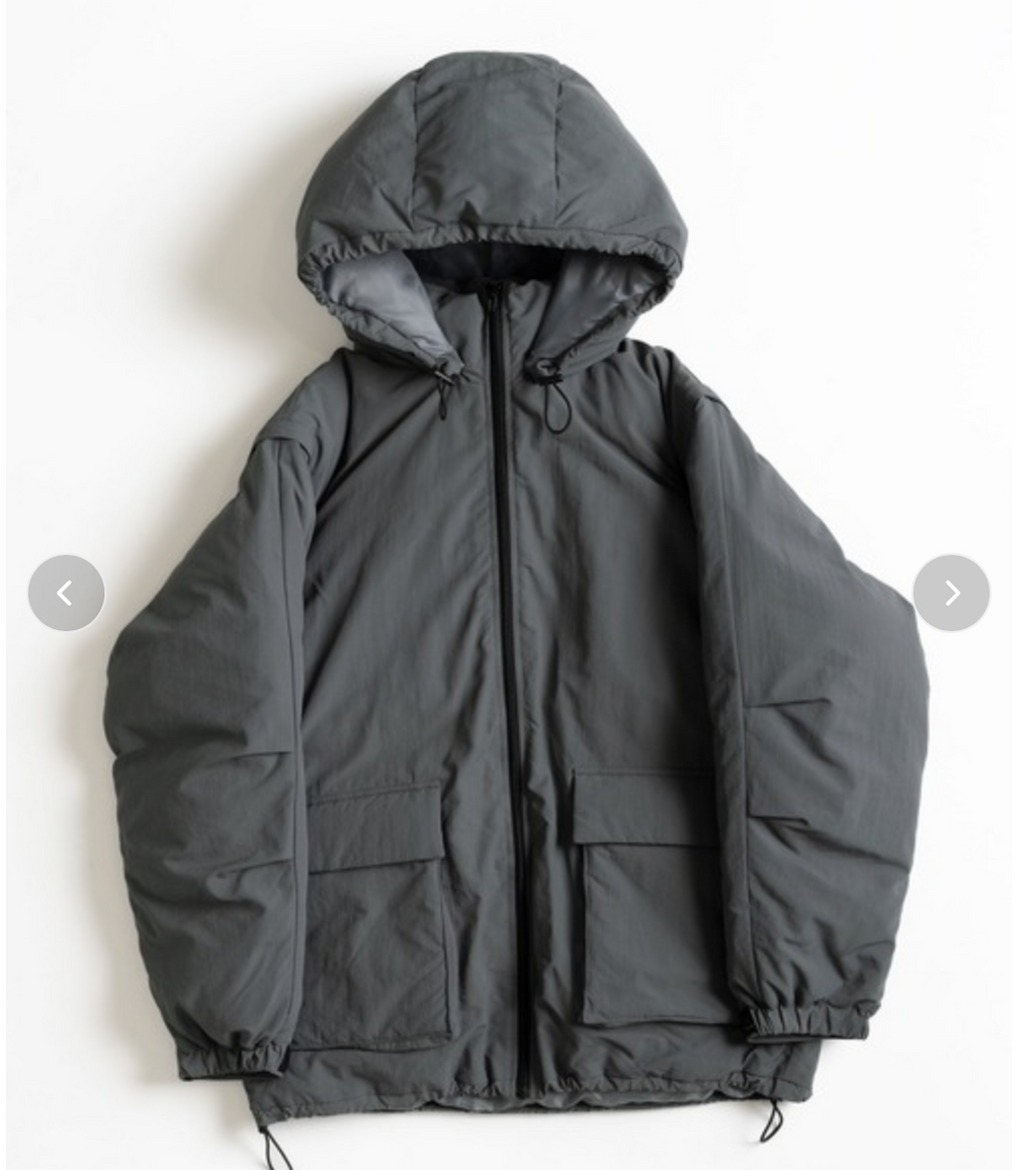 Wettempt / 4WAY DETACHABLE PADDING JACKET / 4WAYデタッチャブルパディングジャケット