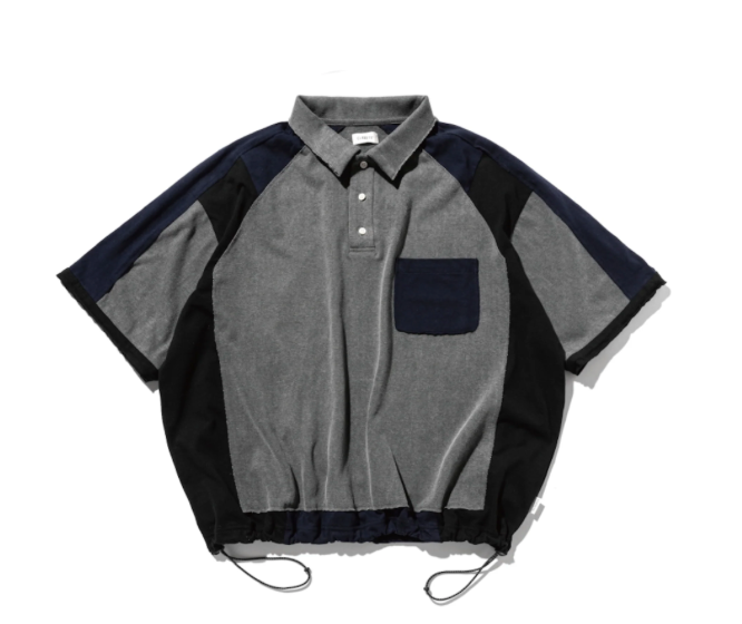 Clesste / MULTI PANEL CITY S/S POLO SHIRT