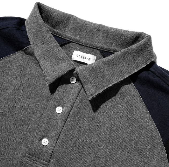 Clesste / MULTI PANEL CITY S/S POLO SHIRT