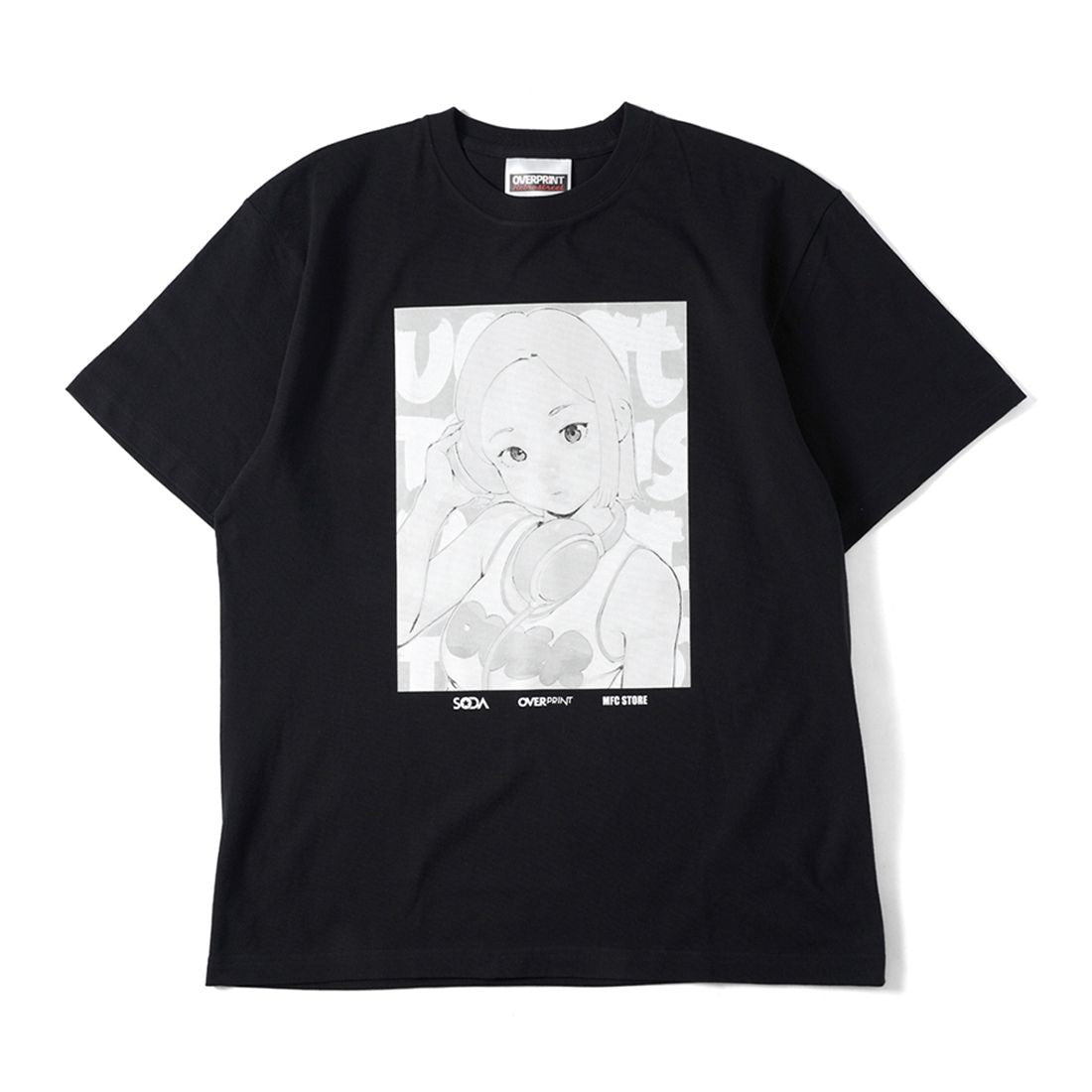 Over Print / DJ SODA x MFC STORE 限定プリントTシャツ