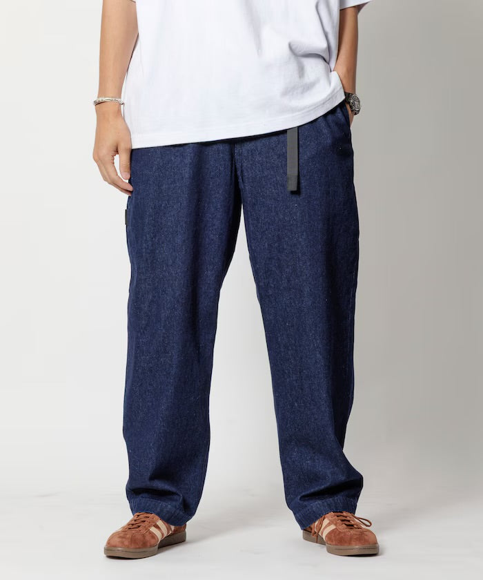 新款預訂 FREAK'S STOREWeaving Belt Denim pants