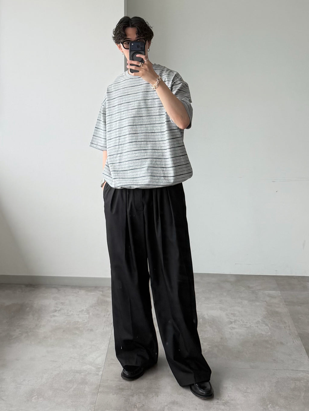WETTEMPT
SKETCH MULTI BORDER S/S TEE