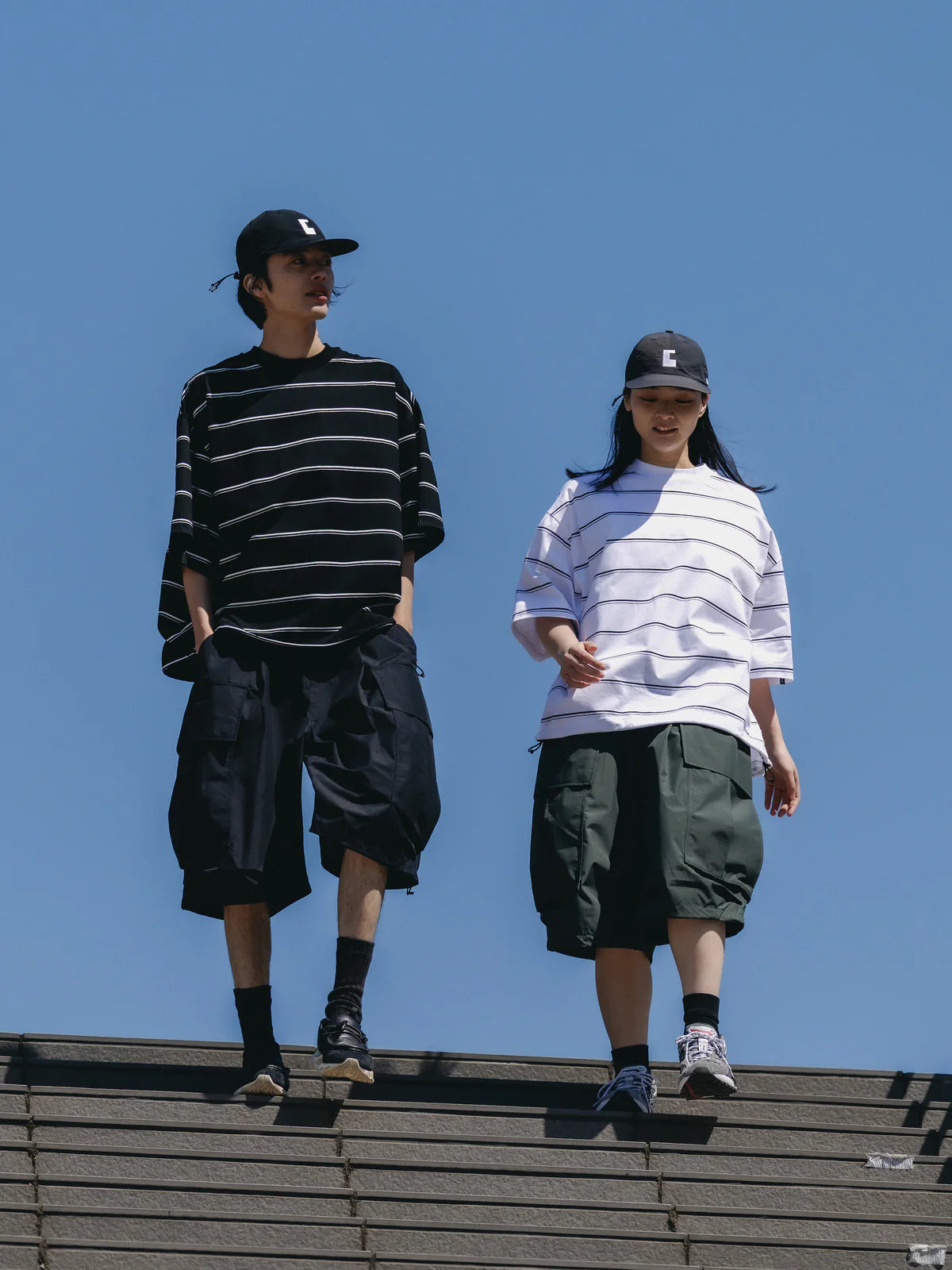 CLESSTE
+PHENIX WINDSTOPPER® BY GORE-TEX LABS CITY MEGA POCKET BALLOON CARGO HALF PANTS