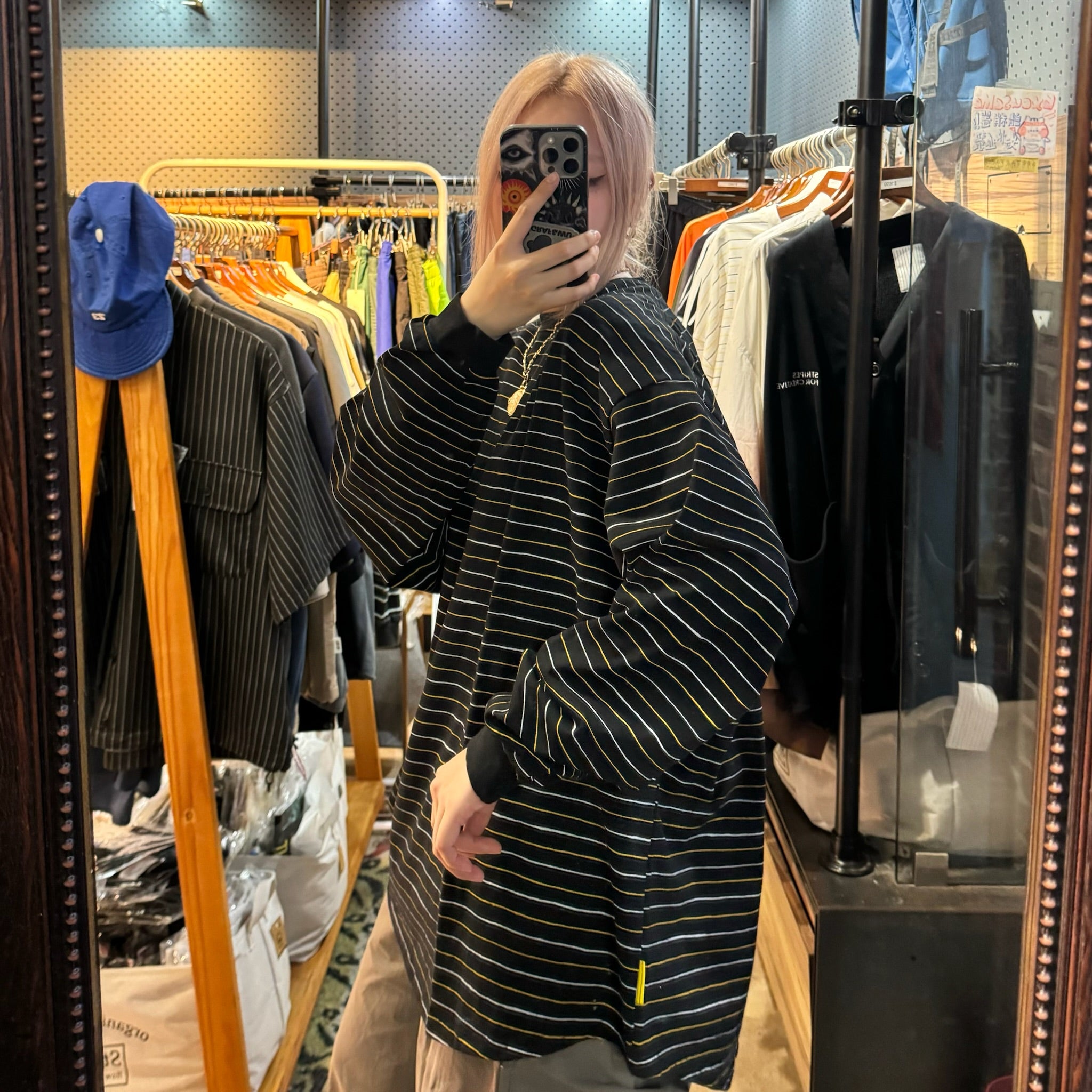 Mサイズ YGM SFC SUPER BIG LS TEE ロンT Mサイズ YGM SFC SUPER BIG LS TEE ロンT S.F.C SUPER BIG TECH LS TEE -