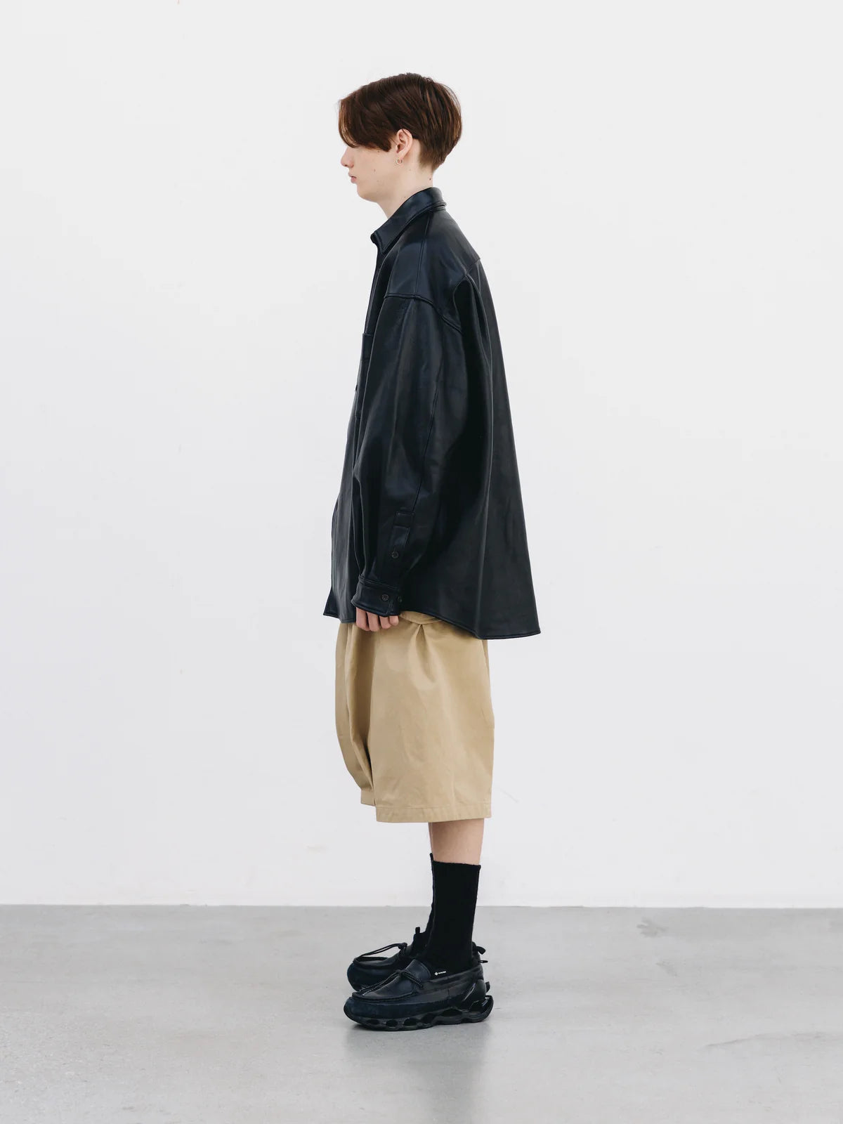 CLESSTE FLAP WIDE BALLOON HALF PANTS