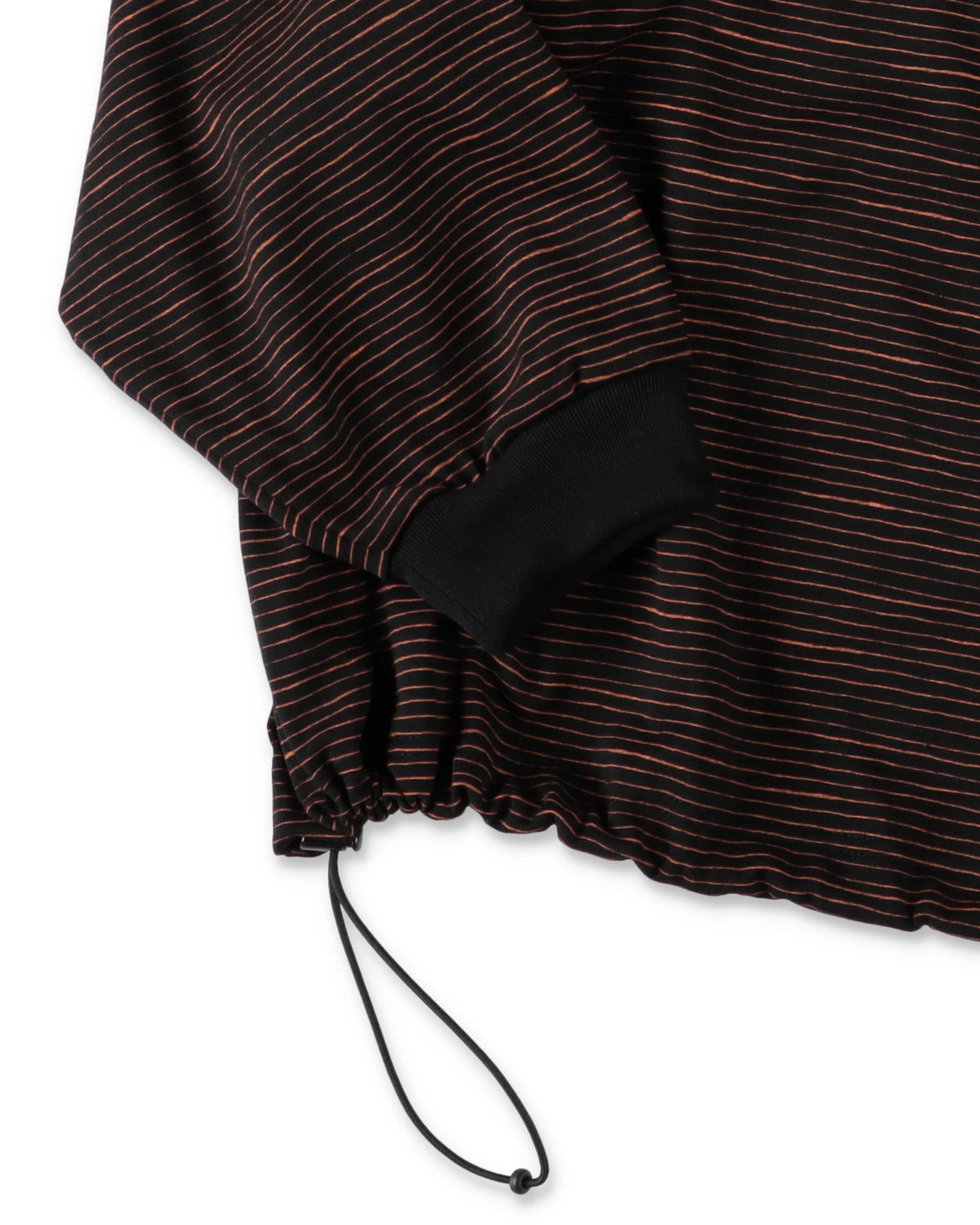 SEE SEE x S.F.C Super Big LS Border Tech Tee W Drawstrings