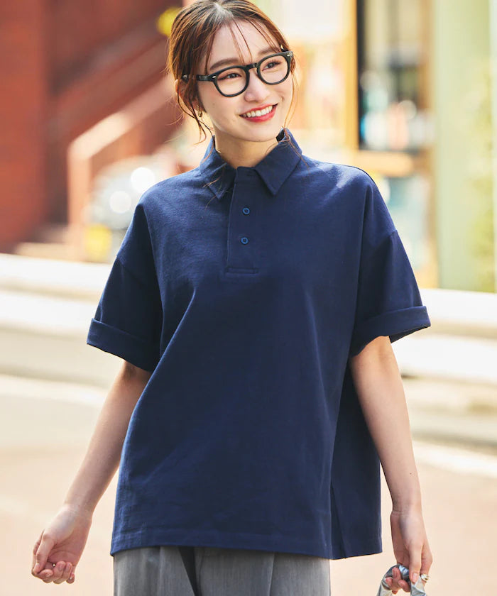FREAK'S STORE
9oz Heavyweight Big Silhouette Heavyweight Polo Shirt/Oversized Polo