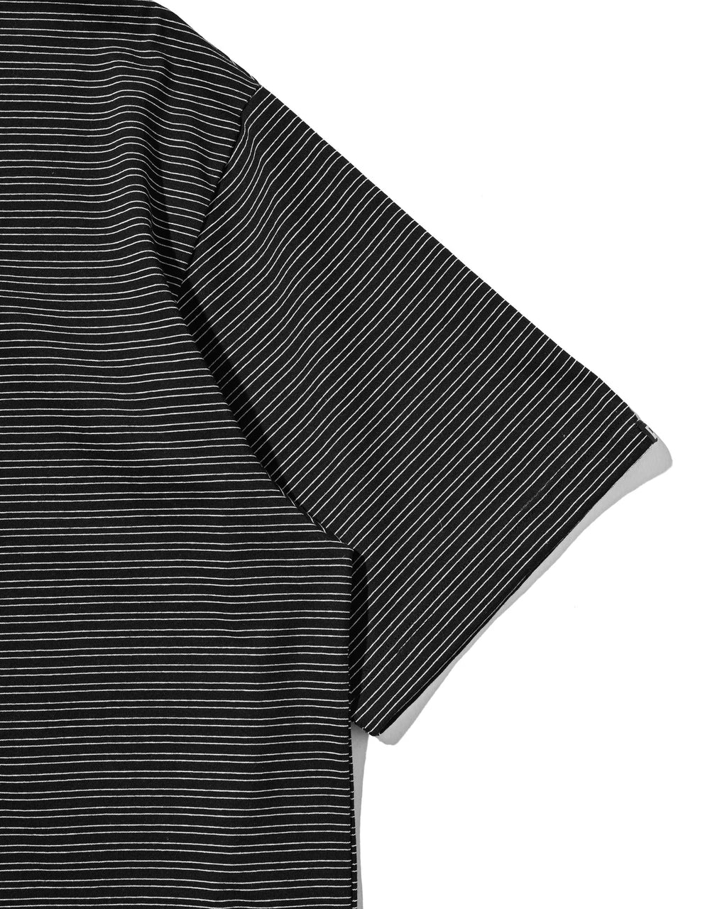 CLESSTE MICRO STRIPE S/S T-SHIRT WITH DRAWSTRINGS