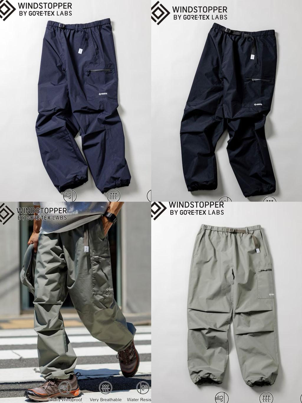 新款預訂 Plus PhenixSpecial order GORE-TEX WINDSTOPPER BELTED PANTS
