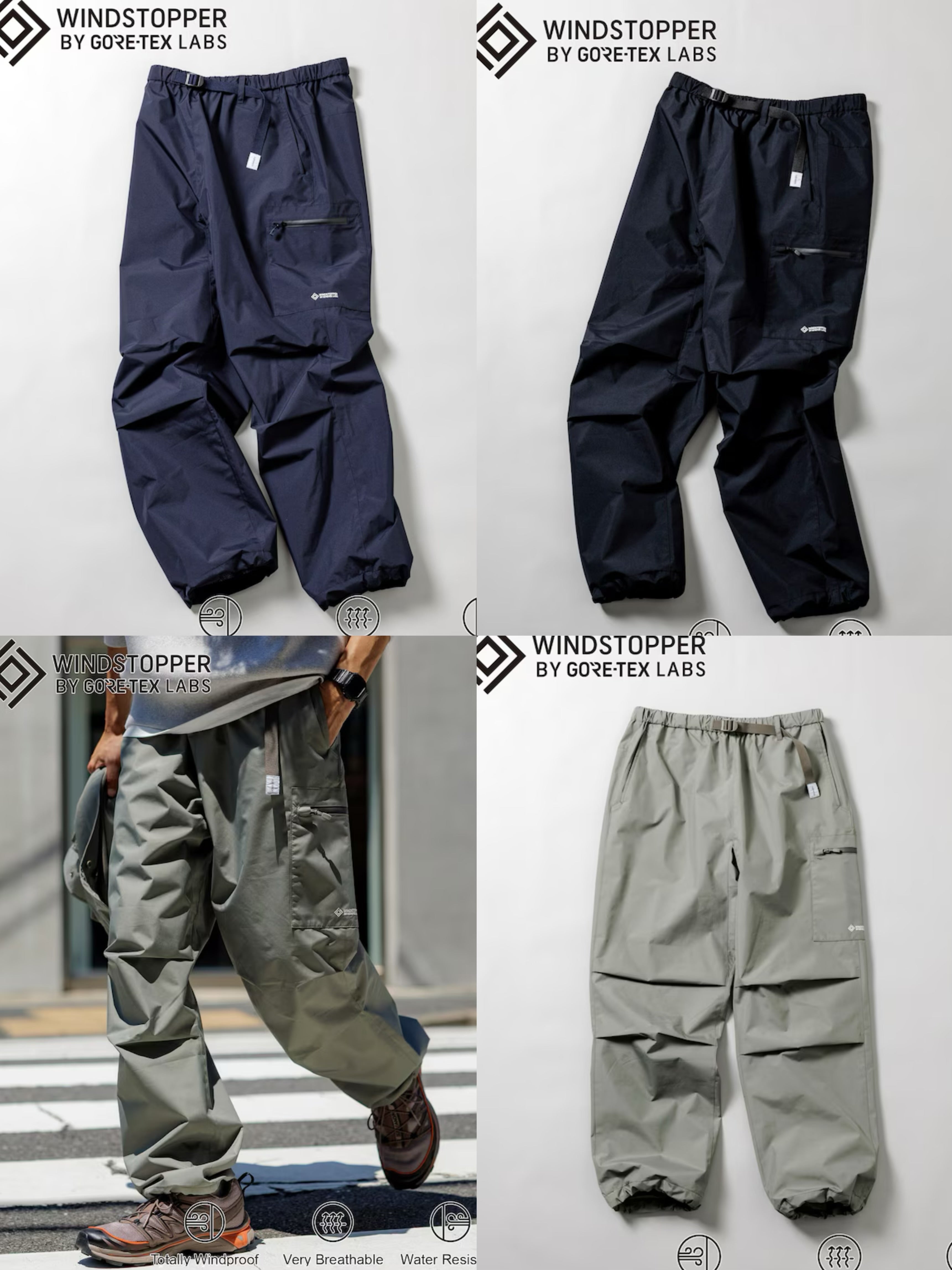 新款預訂 Plus PhenixSpecial order GORE-TEX WINDSTOPPER BELTED PANTS