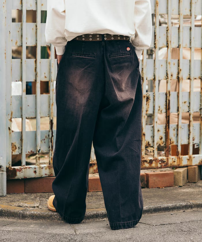 RED KAP
別注 SMU PT-38 2TUCK BAGGY WIDE DENIM PANTS