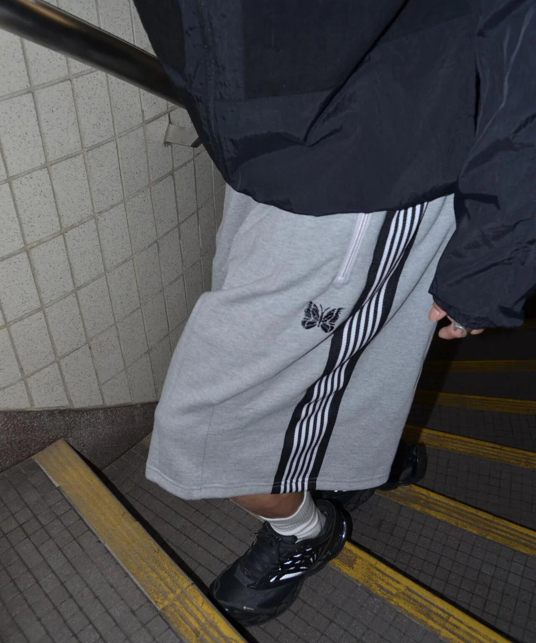 Needles 別注H.D. Track Short - Cotton Jersey