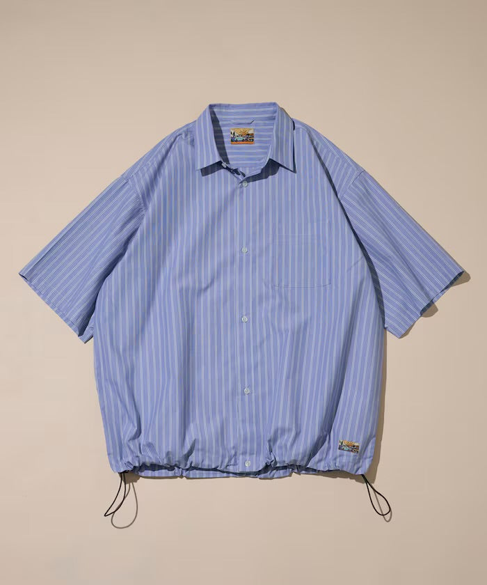 【FREAK'S STORE for BEACH & FES】 Typewriter Spindle Regular Collar S/S Shirt