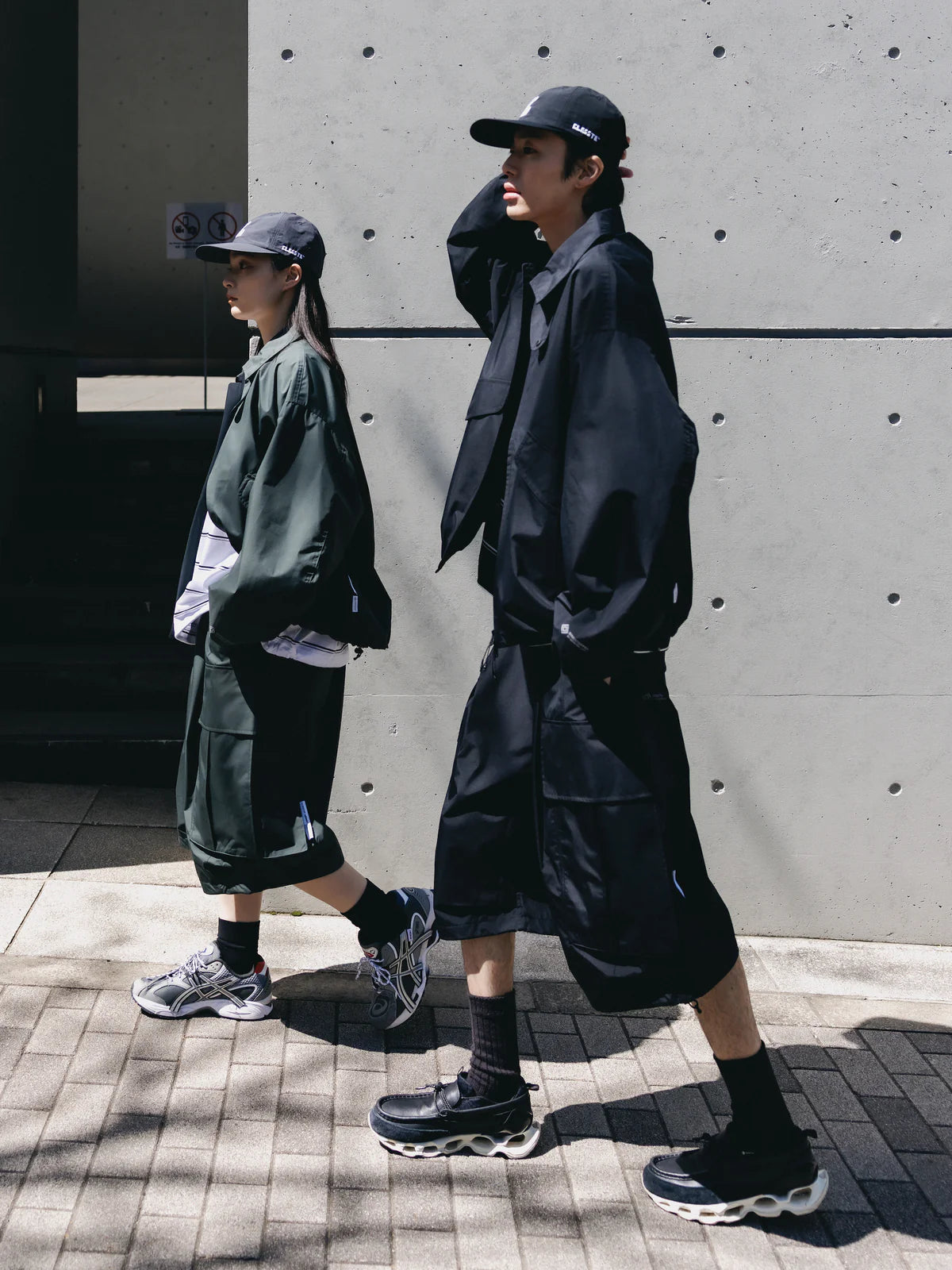 CLESSTE
+PHENIX WINDSTOPPER® BY GORE-TEX LABS CITY MEGA POCKET BALLOON CARGO HALF PANTS