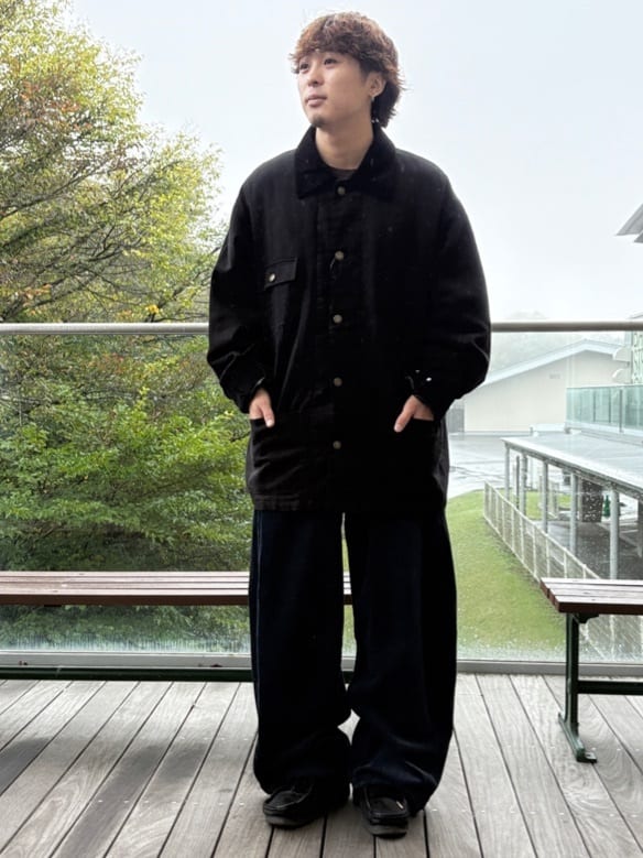 FREAK‘S STORE
Oversized Corduroy Duck Coverall Jacket [Limited products]