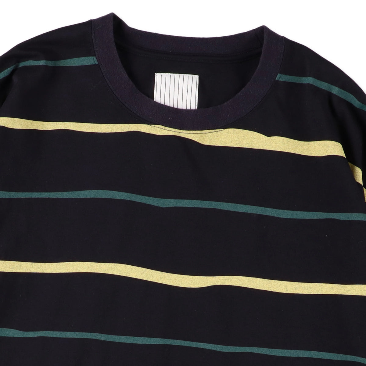 S.F.C SUPER BIG STRIPE LS TEE (W/DRAWSTRINGS)