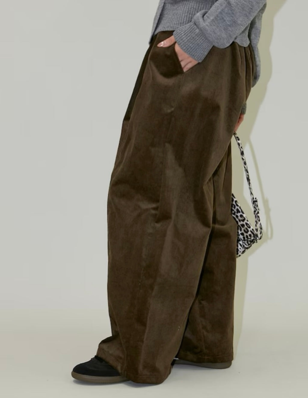 PUBLUX
Wide corduroy easy Pants[Limited products