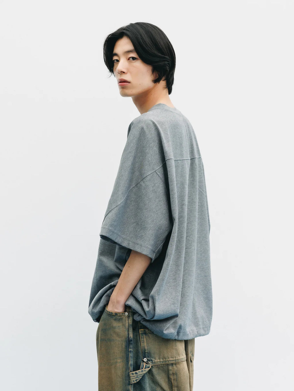 CLESSTE
BLANK GAME S/S T-SHIRT WITH DRAWSTRINGS