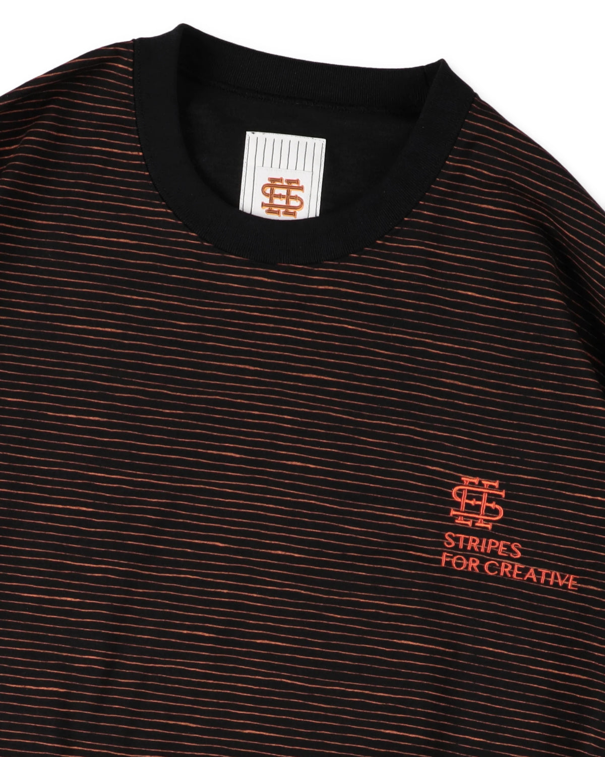 SEE SEE x S.F.C Super Big LS Border Tech Tee W Drawstrings
