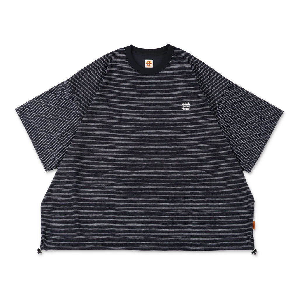 SEE SEE SUPER BIG BORDER SS W/DRAWSTRINGS TEE