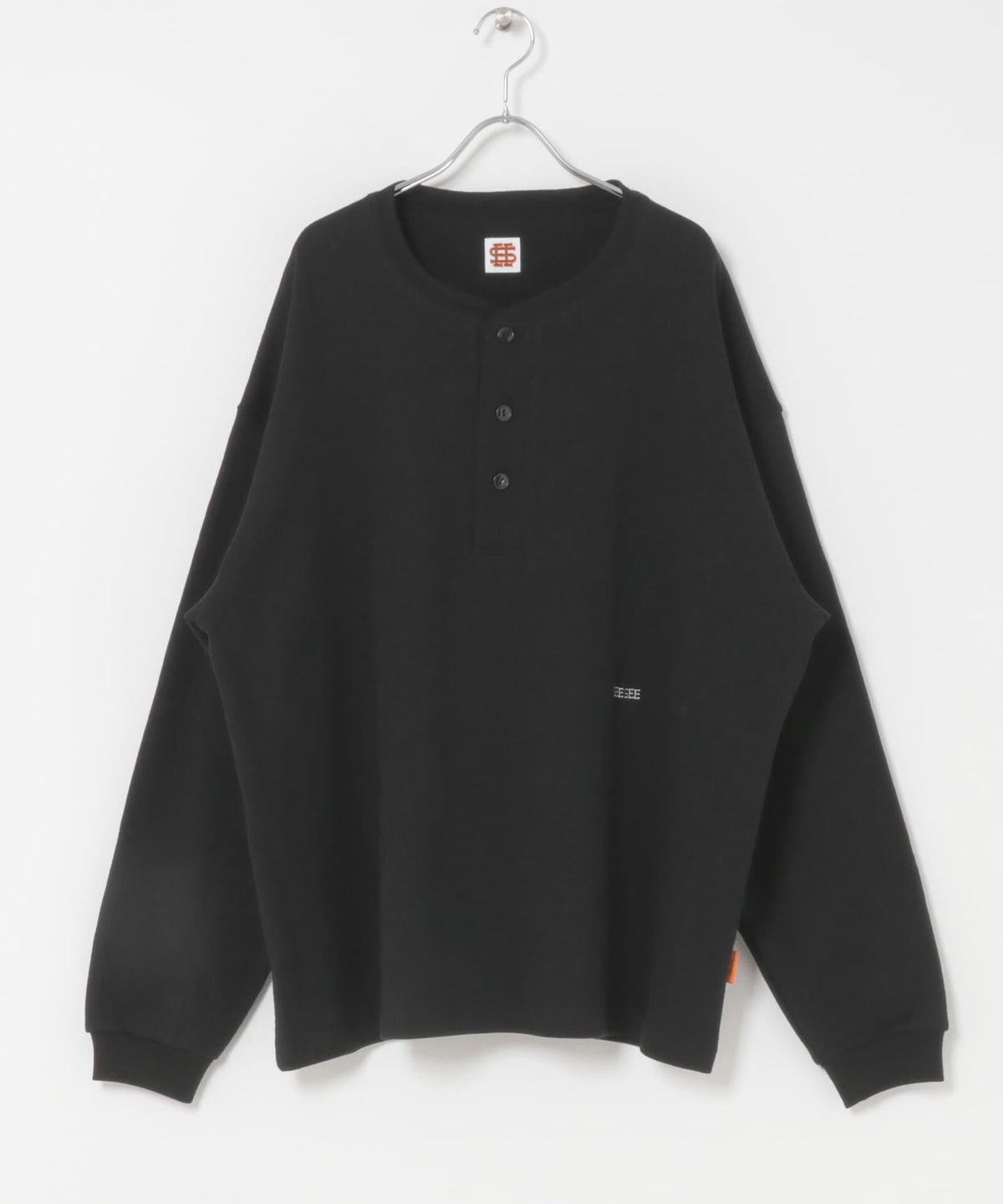 SEE SEE　THERMAL HENLY LS TEE
