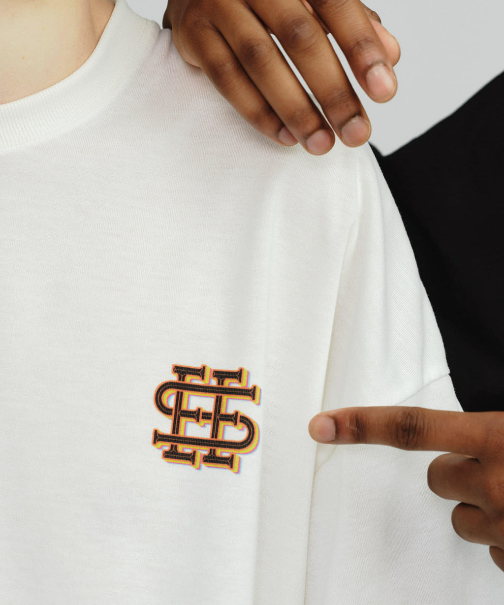 SEE SEE　SUPER BIG COLOR LOGO　TEE