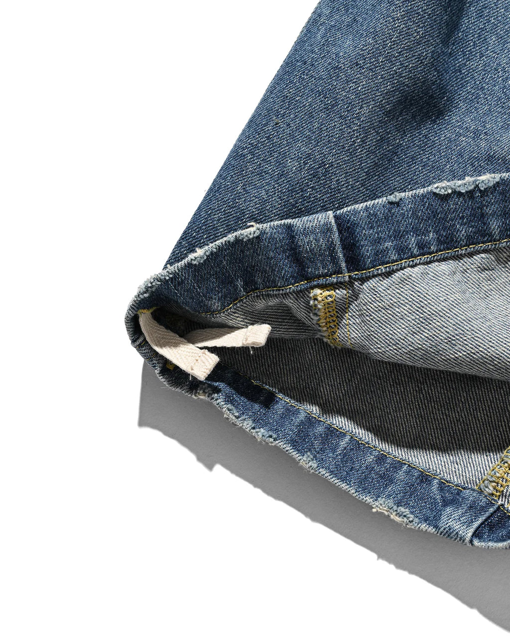 CLESSTE
VINTAGE DYED SELVEDGE DENIM CITY MEGA POCKET BALLOON CARGO PANTS