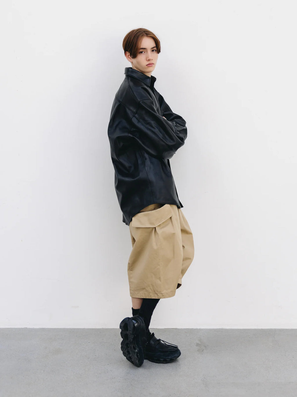 CLESSTE FLAP WIDE BALLOON HALF PANTS