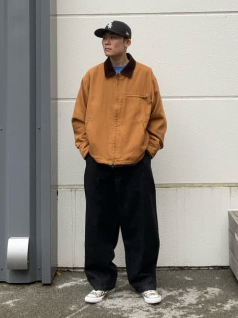 FREAK‘S STORE
Oversized Corduroy Duck Blouson (Limited products)