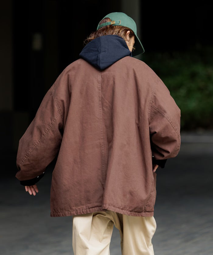 FREAK‘S STORE
Oversized Corduroy Duck Coverall Jacket [Limited products]