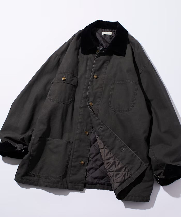 FREAK‘S STORE
Oversized Corduroy Duck Coverall Jacket [Limited products]