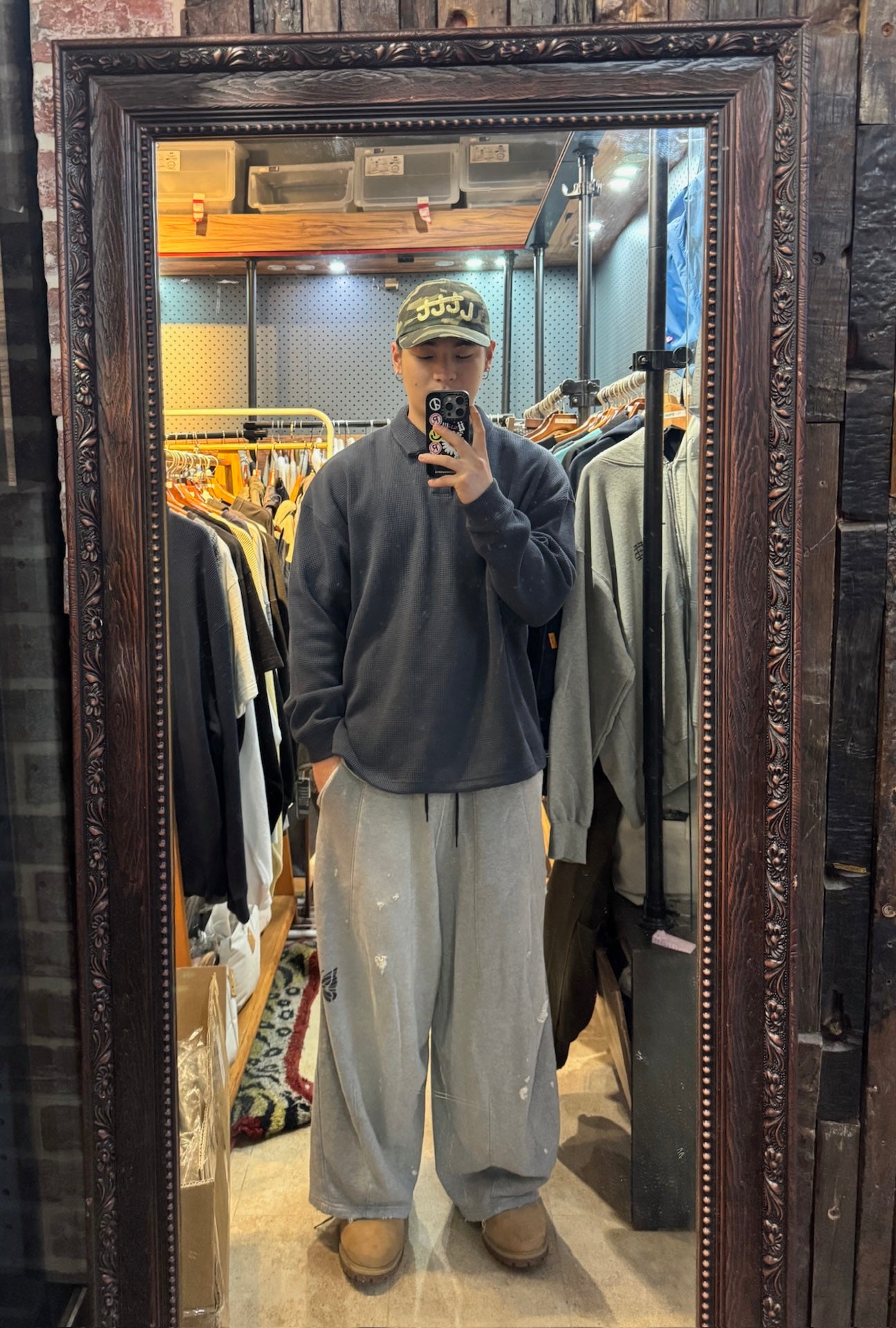 NEEDLES 
Deconstructed H.D. Sweat Pant - Cotton French Terry