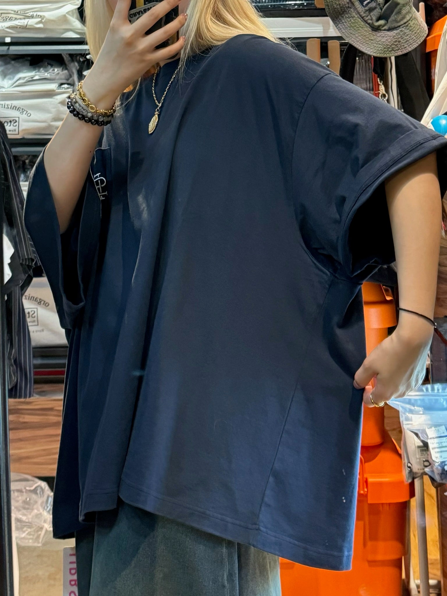 SEE SEE 京都限定 
SUPER BIG FLAT POCKET TEE