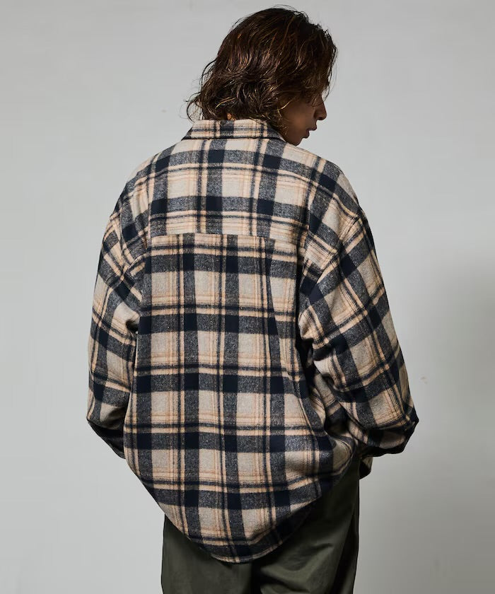 FREAK‘S STORE
Relax Fit Heavy Flannel Check Shirt