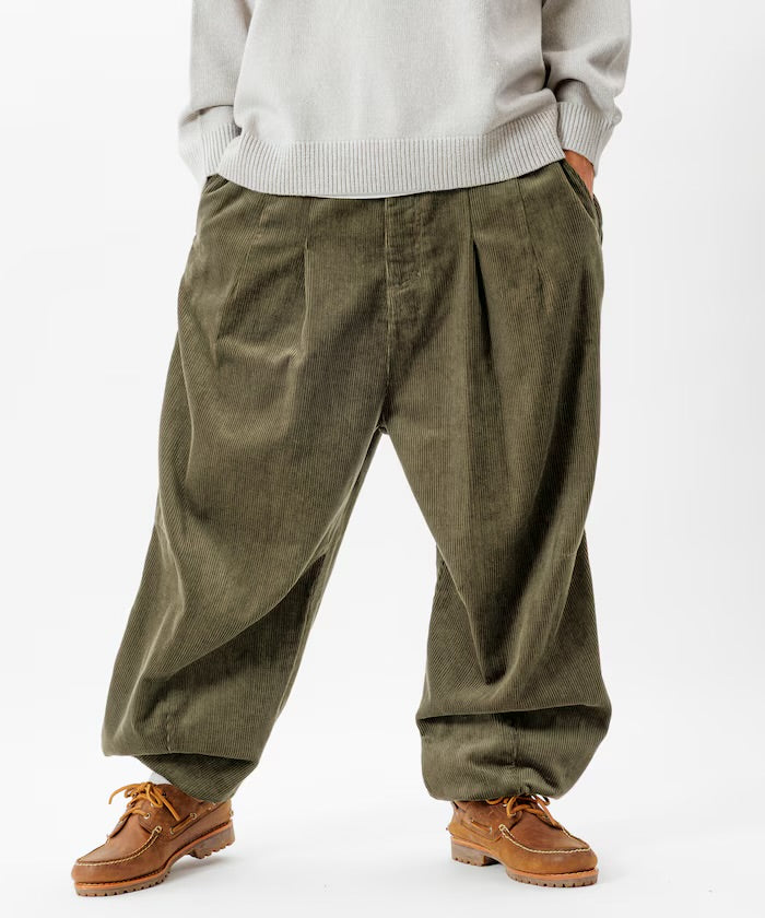 FREAK'S STORE
Wide-leg Corduroy Military Circus Pants