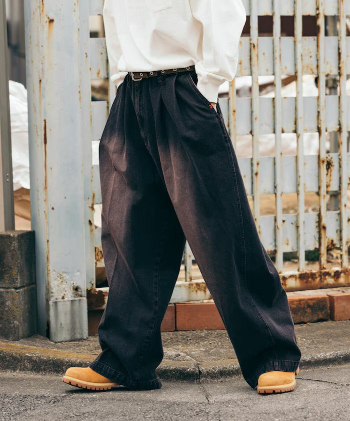 RED KAP
別注 SMU PT-38 2TUCK BAGGY WIDE DENIM PANTS