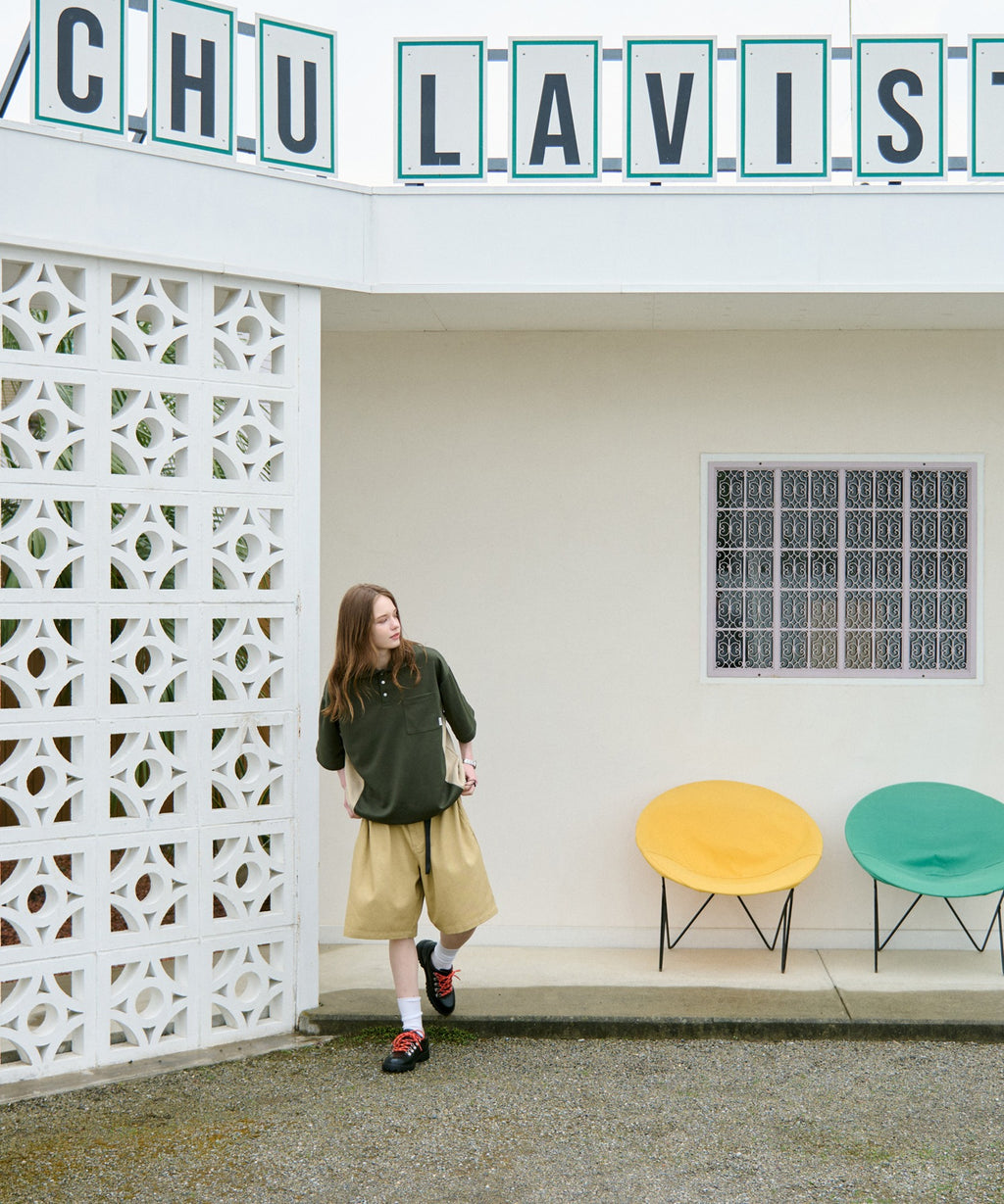 WETTEMPT
2TUCK ADJUSTER HALF PANTS